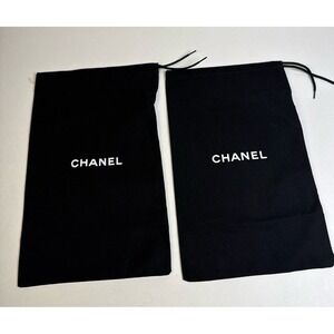 Chanel‎ Drawstring Storage Dust Bag set of 2